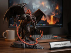 Balrog Figürü – The Lord of the Rings | Moria’nın Cehennem Alevi