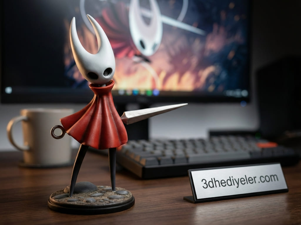 Hornet Figürü – Hollow Knight | İpek ve İğnenin Dansı: Aksiyonel Koleksiyon Serisi