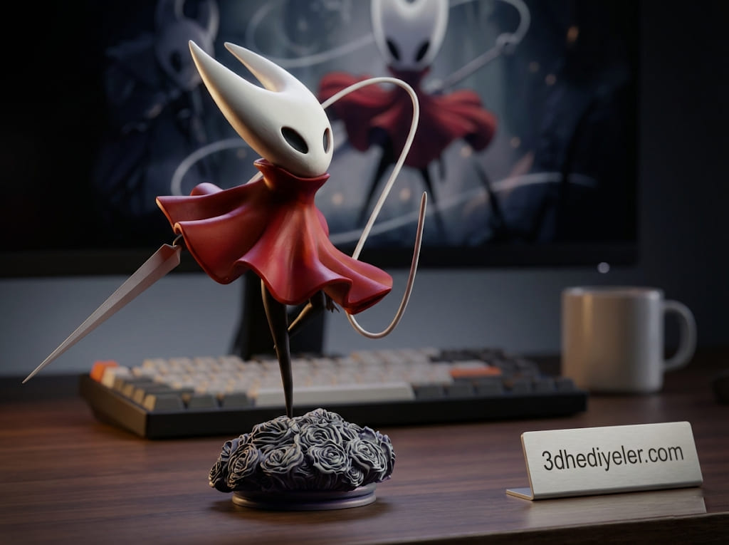 Hornet Figürü – Hollow Knight | Hallownest’in Koruyucusu ve İğne Ustası