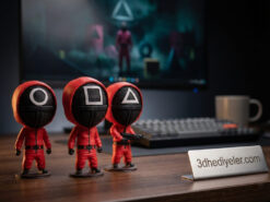 Squid Game 3 Asker Figürü – Muhafızlar