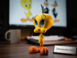Tweety Figürü – Looney Tunes | Kanaryaların En Zekisi ve En Sevimlisi